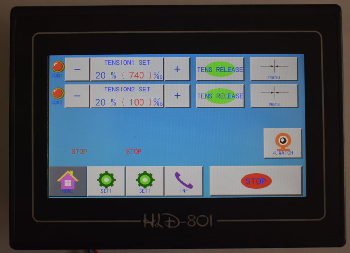 HLD-801触摸屏控制系统英文版